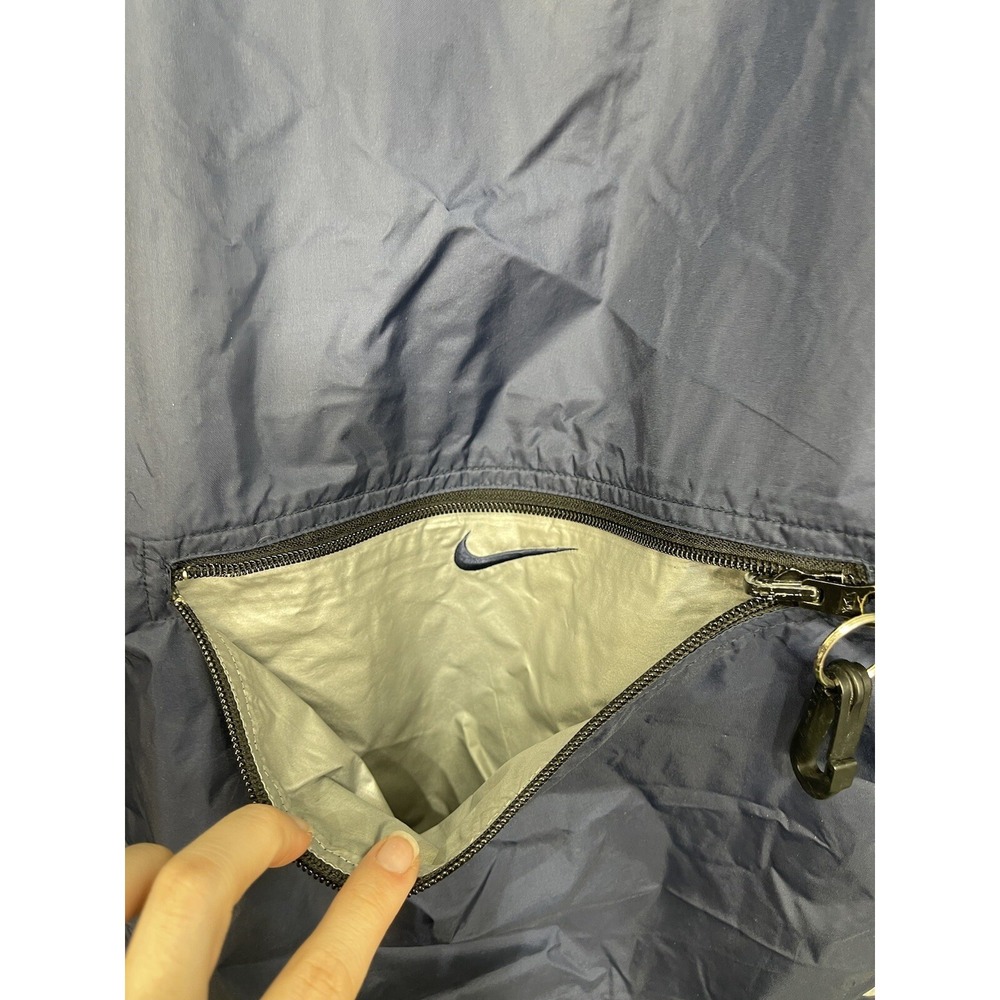 Nike Windbreaker Jacket Mens Large Full Zip Track Jacket Heavyweight Rain - Picture 11 of 14
